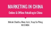 Marketing in China: Understanding t...