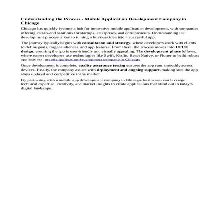 The Evolution of Excellence - Mobile App Development Companies in ...
