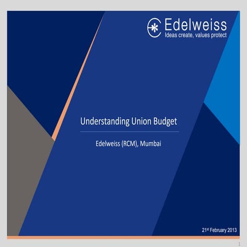 Understanding the Union Budget