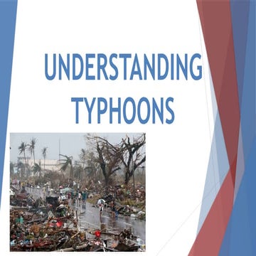 UNDERSTANDING TYPHOONS -SCIENCE 8 (QUARTER 2)
