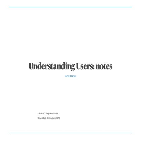 Understanding Users with UI UX perspective