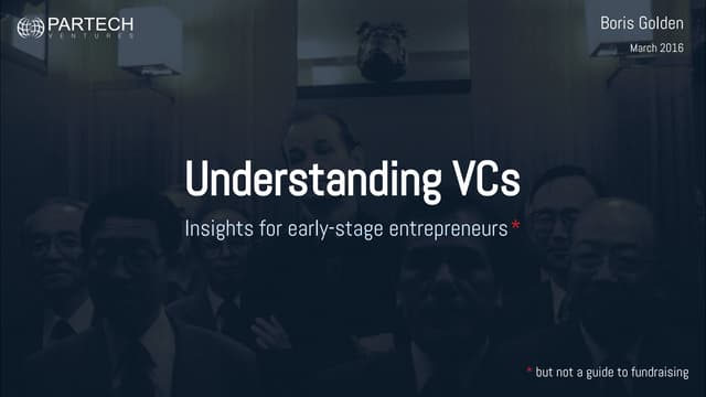 Understanding VCs