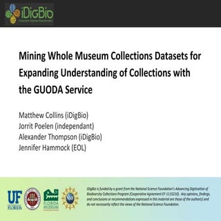 Mining Whole Museum Collections Dat...