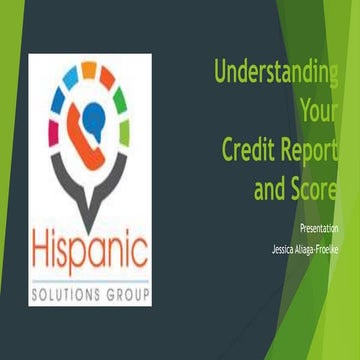 Understanding your credit.