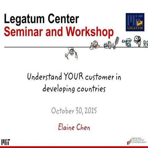 Understand your customer in developing countries