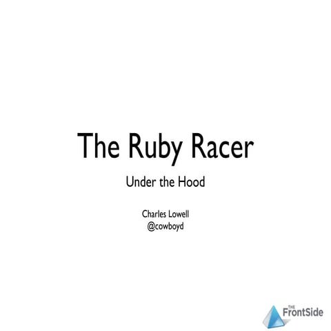 The Ruby Racer: under the hood