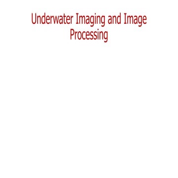 Underwater imaging systems and image proceesing.pptx