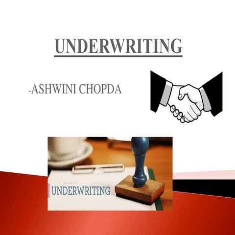 Underwriting 