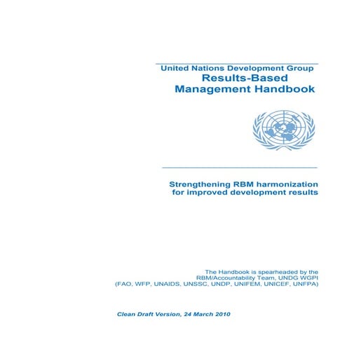 Results-Based Management in UNDP | PPTX