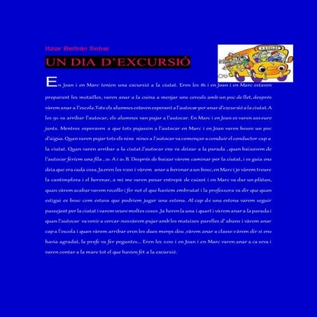 Un dia d'excursió itziar.