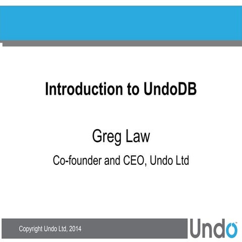 Undo tech overview_201410