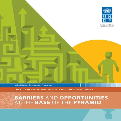 [Full Report] Barriers and Opportunities at the Base of the Pyramid - The Rol...