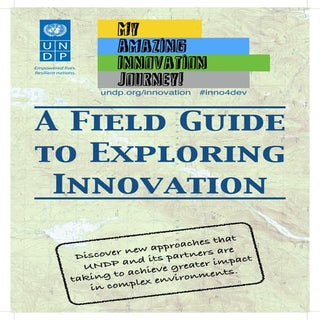 Designed UNDP Field Guide to Explor...