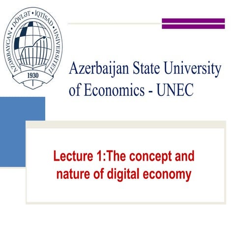 The concept and natürel of digital economy