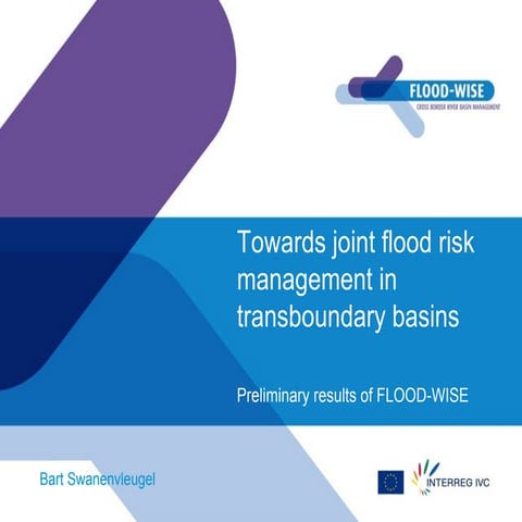 Presentation FLOOD-WISE at UNECE