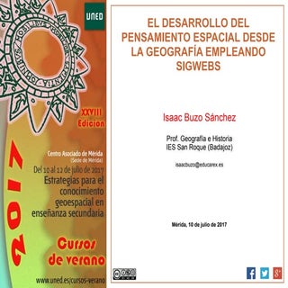 EL DESARROLLO DEL PENSAMIENTO ESPAC...