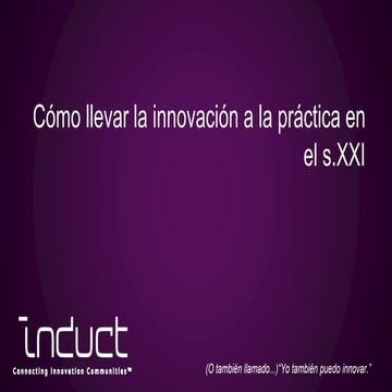 Yo también puedo innovar