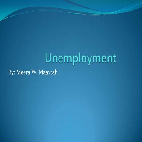 Unemployment