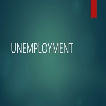 Unemployment