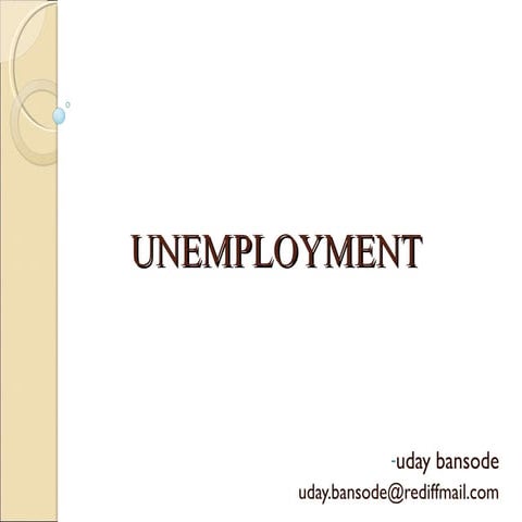 Unemployment