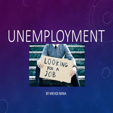 Unemployment  ppt
