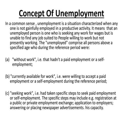 Unemployment in india