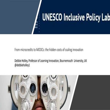 UNESCO Inclusive Policy Lab