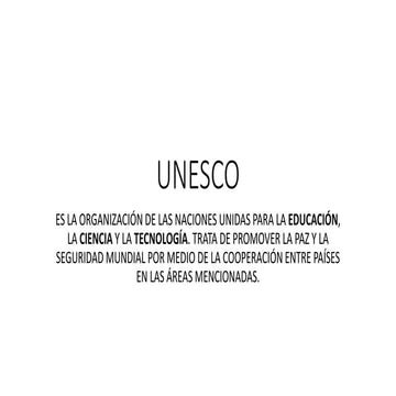Unesco | PPTX