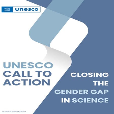 Closing the gender gap in science: Accelerating Action. | PDF