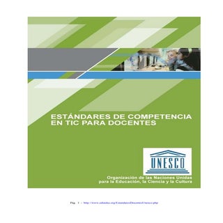 Unesco estandares docentes