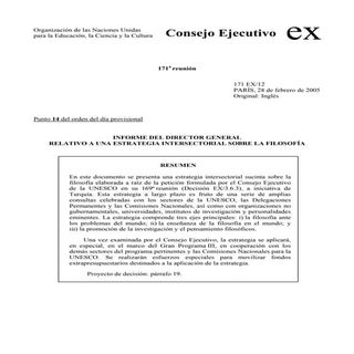 Unesco Filosofia