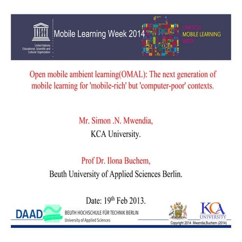 Mobile Learning Africa (UNESCO)