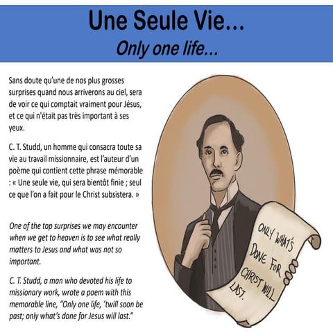 Une seule vie - Only One Life | PDF