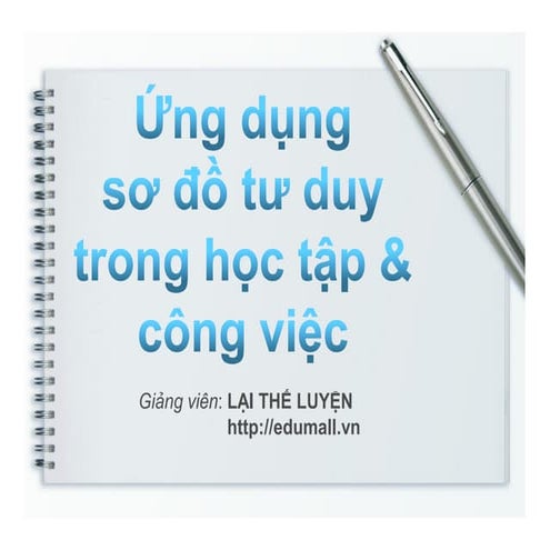 Ung dung so do tu duy lai the luyen online