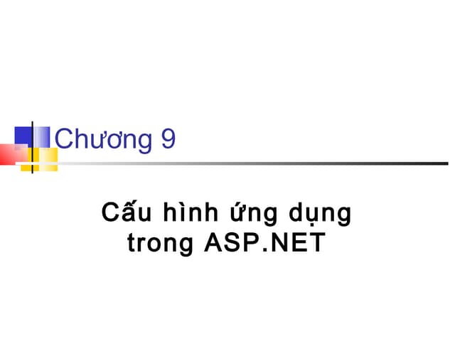 Ung dung web  chuong 9