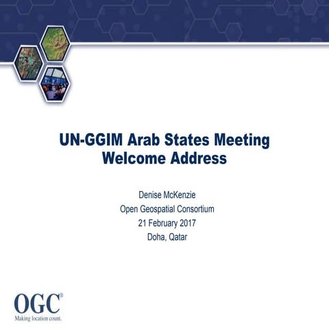 2017 UNGGIM Arab States Meeting