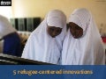 5 refugee-centered innovations