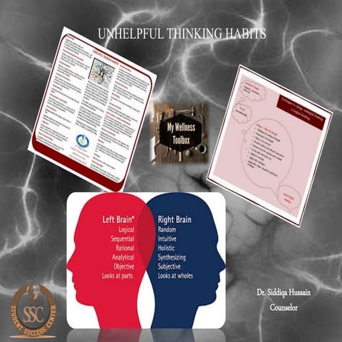 Unhelpful thinking habits