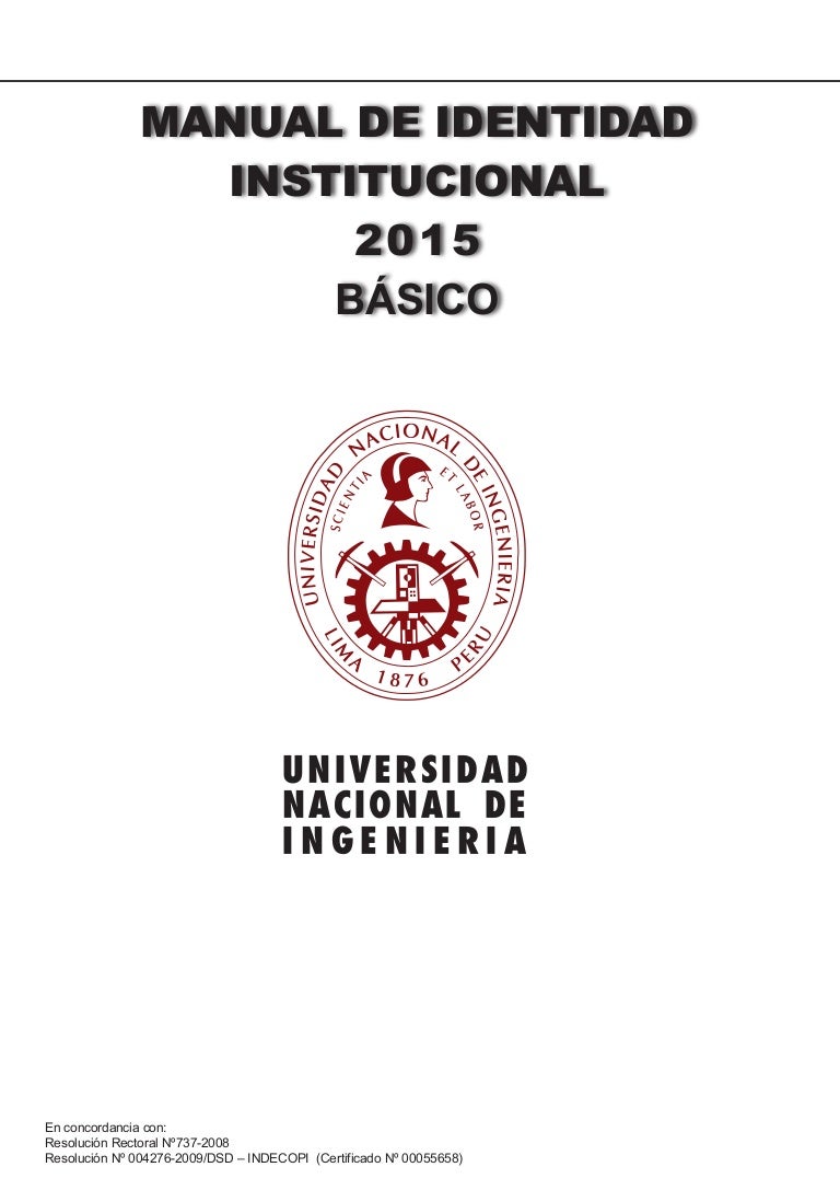 Uni manual de identidad institucional 2015