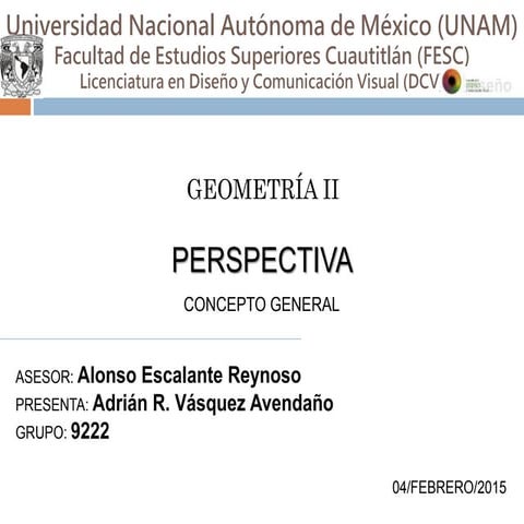 Perspectiva Concepto General