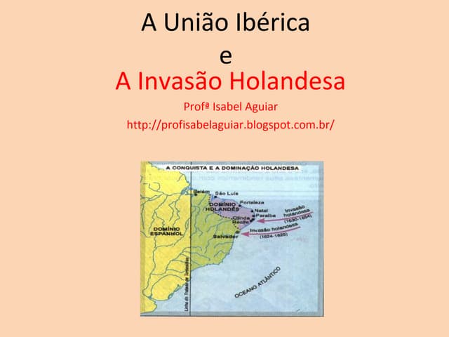 Uniao iberica slide
