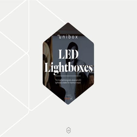 Unibox led lightboxes brochure - 181122 | PDF