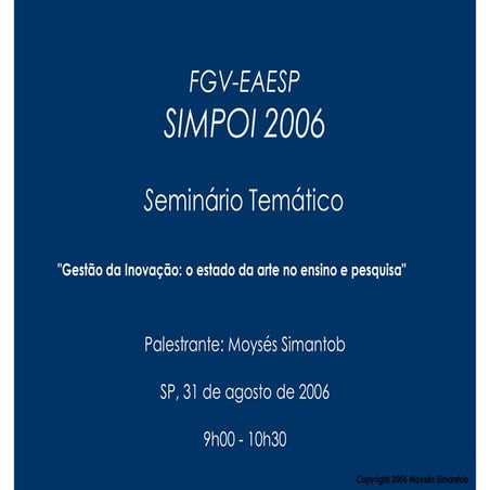 Unicamp ago/2006
