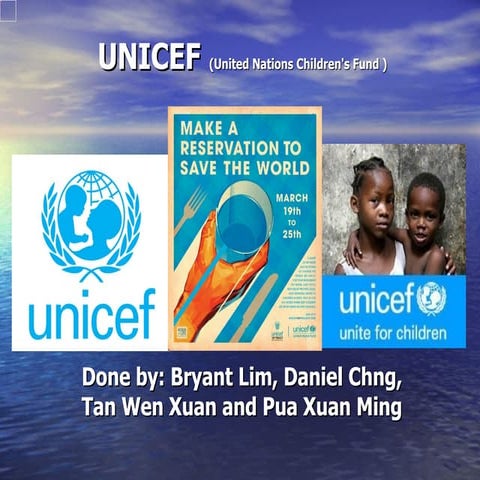 Unicef presentation | PPTX