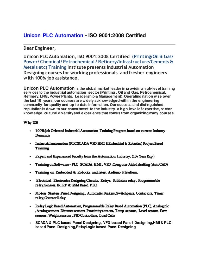 plc robotics training