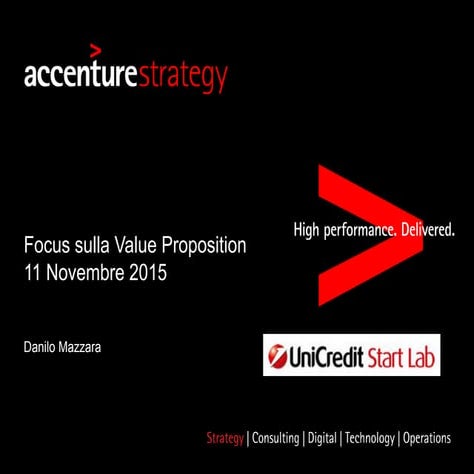 Build a Value Propostion