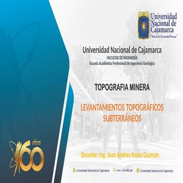 Unid. 2.pptx PRESENTACION DEL CURSO DE INGENIERIA DE MINAS