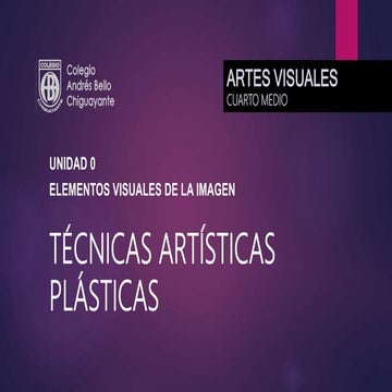 Elementos visuales de la imagen sintesis | PPTX