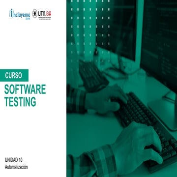 Testing de SW  - Capacitación Inclusiva UTN BA
