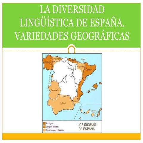 Diversidad lingüística España